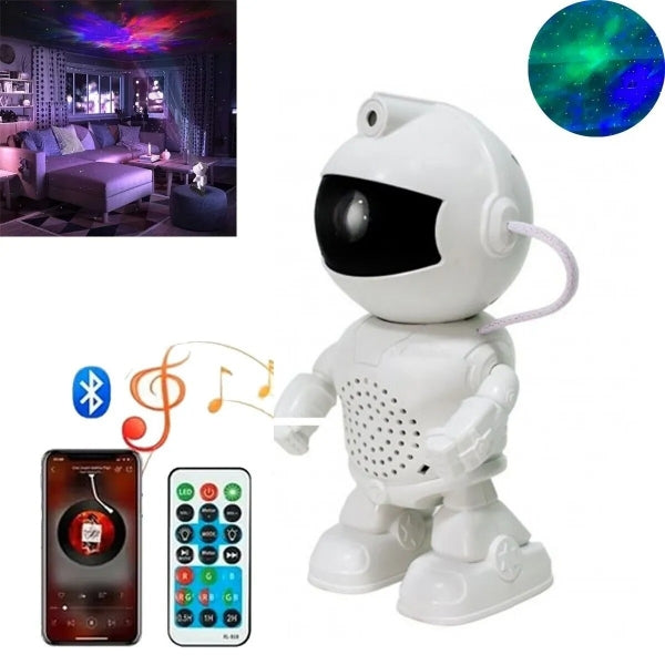 Projetor Robot Espacial c/ Coluna